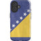 Bosnia and Herzegovina Flag Distressed iPhone 16 Plus Impact Case